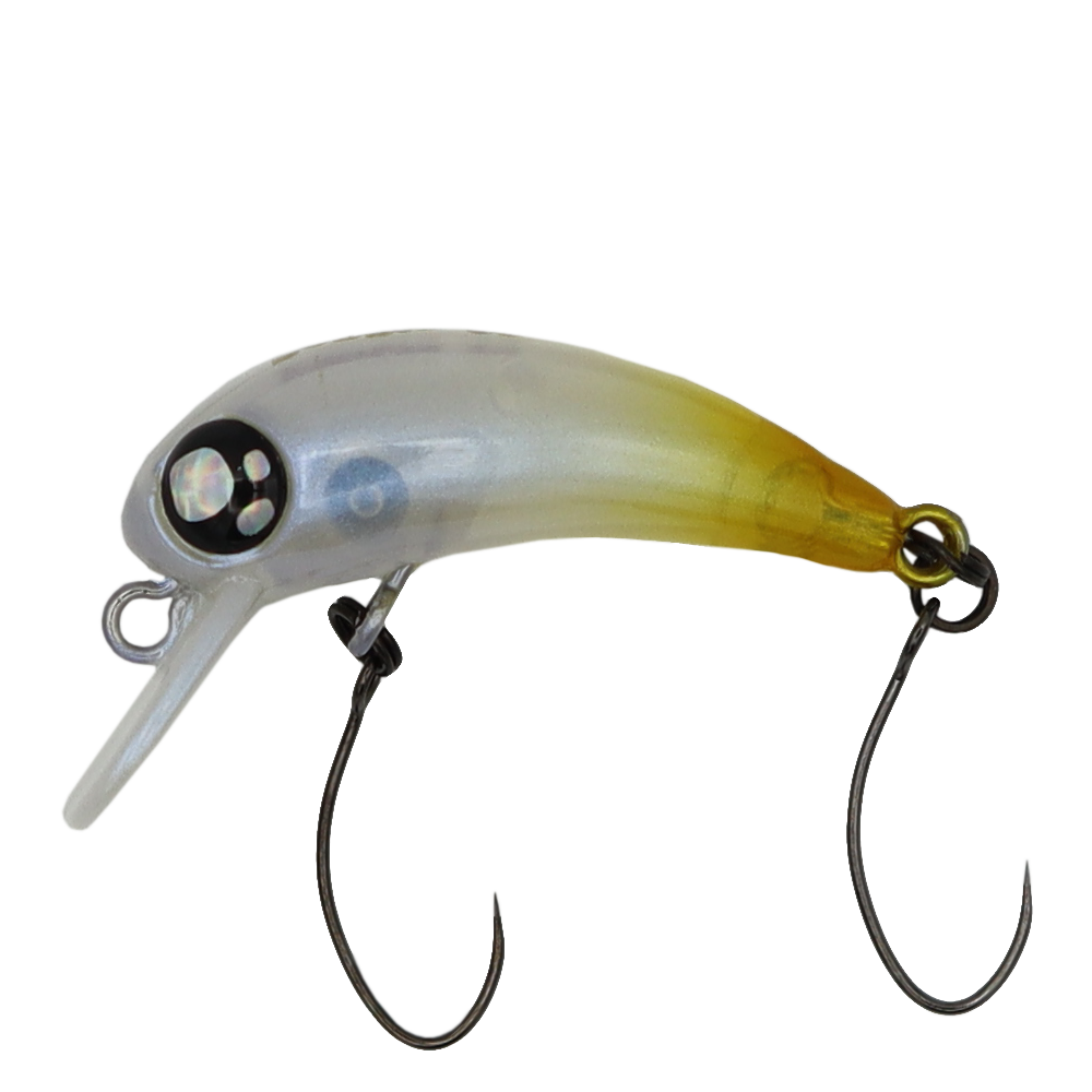Rob Lure Berbie SS Wobbler in leuchtender Farbe, mit glänzender Oberfläche und scharfer Haken, perfekt für den Angelsport.