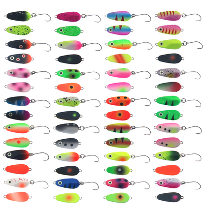 Perfekter Angelhaken Spoon von Perfect-Fishing, 3g, mit silberner Oberfläche und blauer Akzent, zum Angeln auf Raubfische.