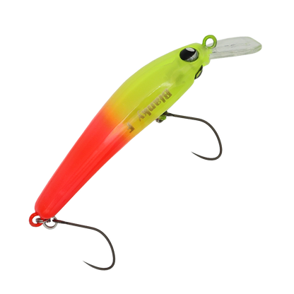 ROB Lure Blanky F FA01 wobbler in vibrant colors, showcasing its detailed design and realistic features for fishing.