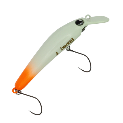 ROB Lure Blanky F FA02 wobbler in vibrant colors, showcasing its realistic design and detailed finish for fishing enthusiasts.