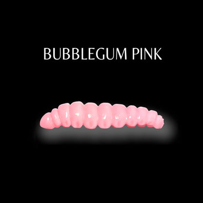 SE-BAITS MG Maggy Extreme Floating Gummiköder in bubblegum pink color, showcasing soft, realistic design for fishing.