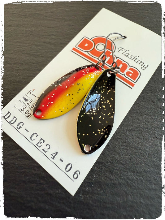 Haken-Spoon von Angler´z System Antem Dohna DDG-CE24 in Silber, detailreiche Angelköder für Forellenangeln
