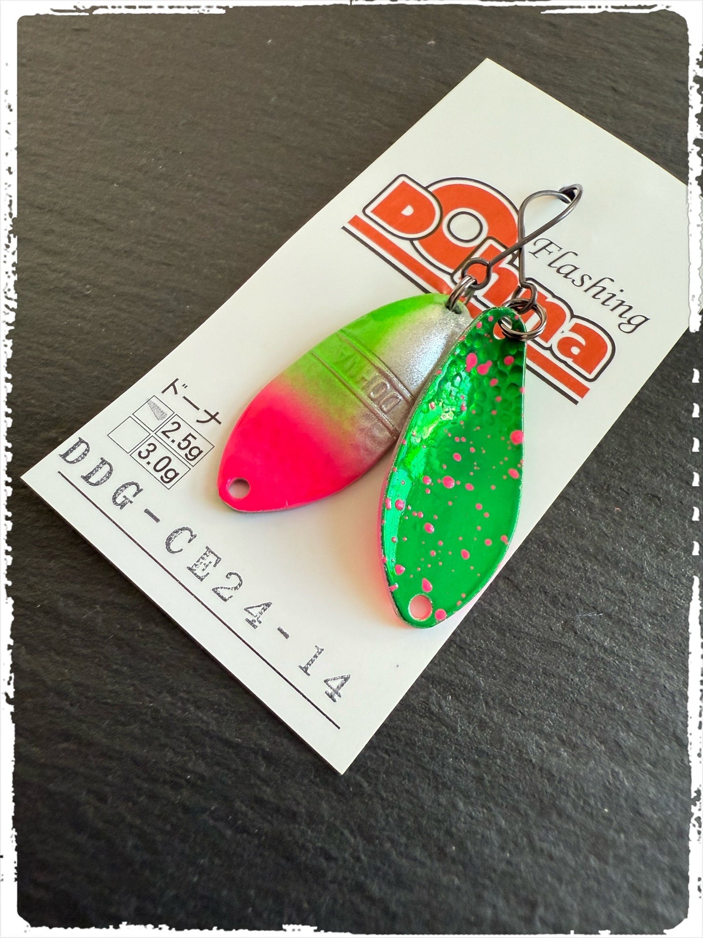 Angler´z System Antem Dohna DDG-CE24 #14 Angelblei, silberfarbener Spoon zum Angeln, detailliertes Bild