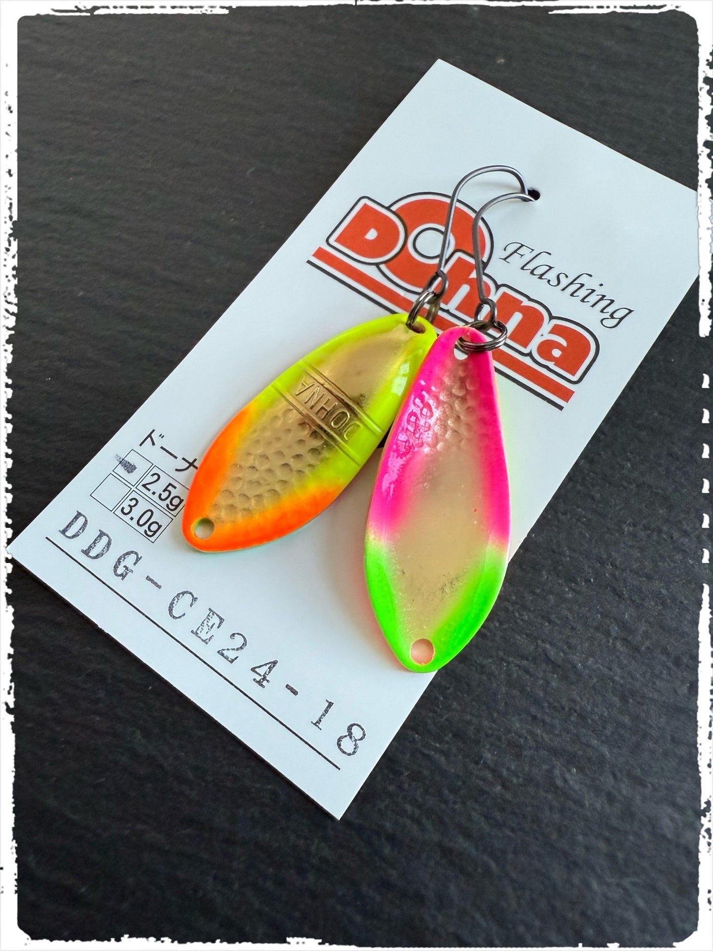 Angler´z System Antem Dohna DDG-CE24 #18 Angelblei in Form eines Spoons, silbern, mit detaillierter Oberfläche