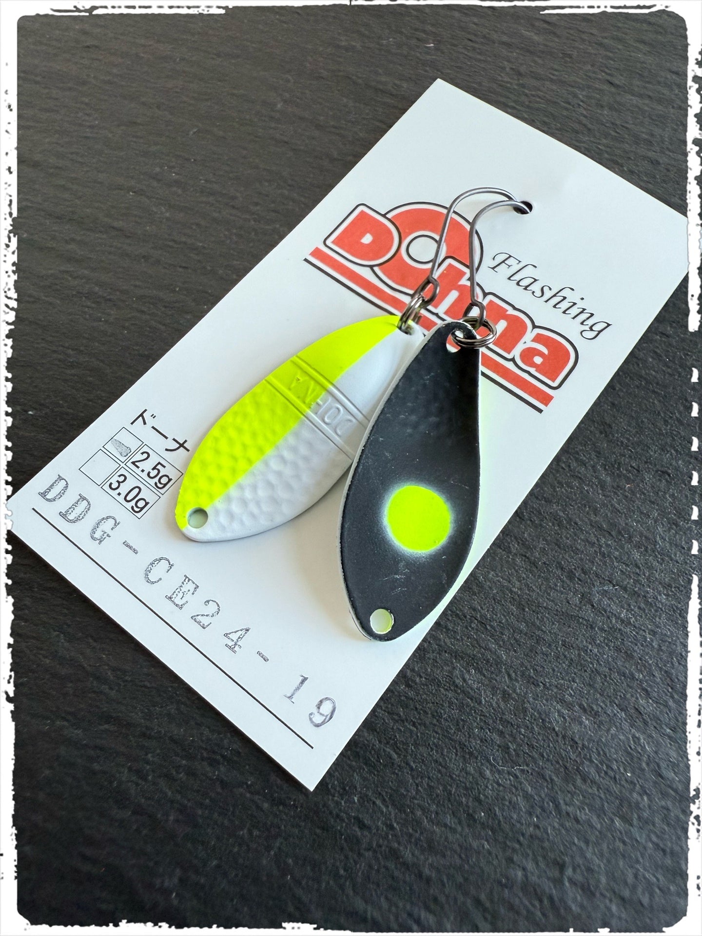 Angler´z System Antem Dohna DDG-CE24 #19 Angelblei in Form eines Löffels, silbern und glänzend, für Angelausrüstung