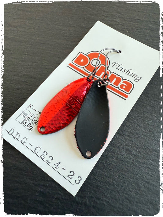 Angler´z System Antem Dohna DDG-CE24 #23 Angelblei, silberner Löffel mit weicher Angelhakenöse, für Süßwasser- und Salzwasserangeln