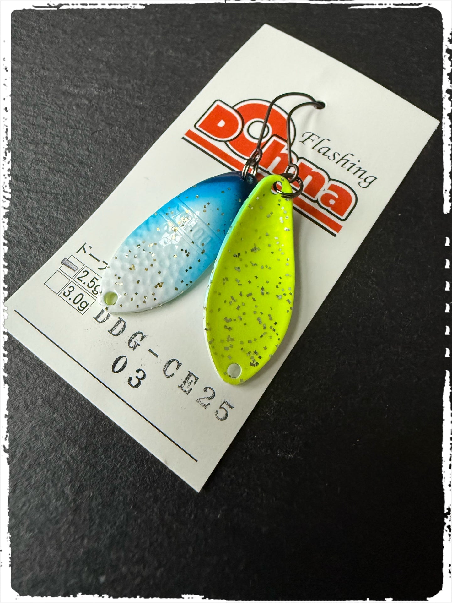 Hübscher Angelblei Spoon von Angler´z System Antem Dohna, Modell DDG-CE25, in goldfarben mit glatter Oberfläche.