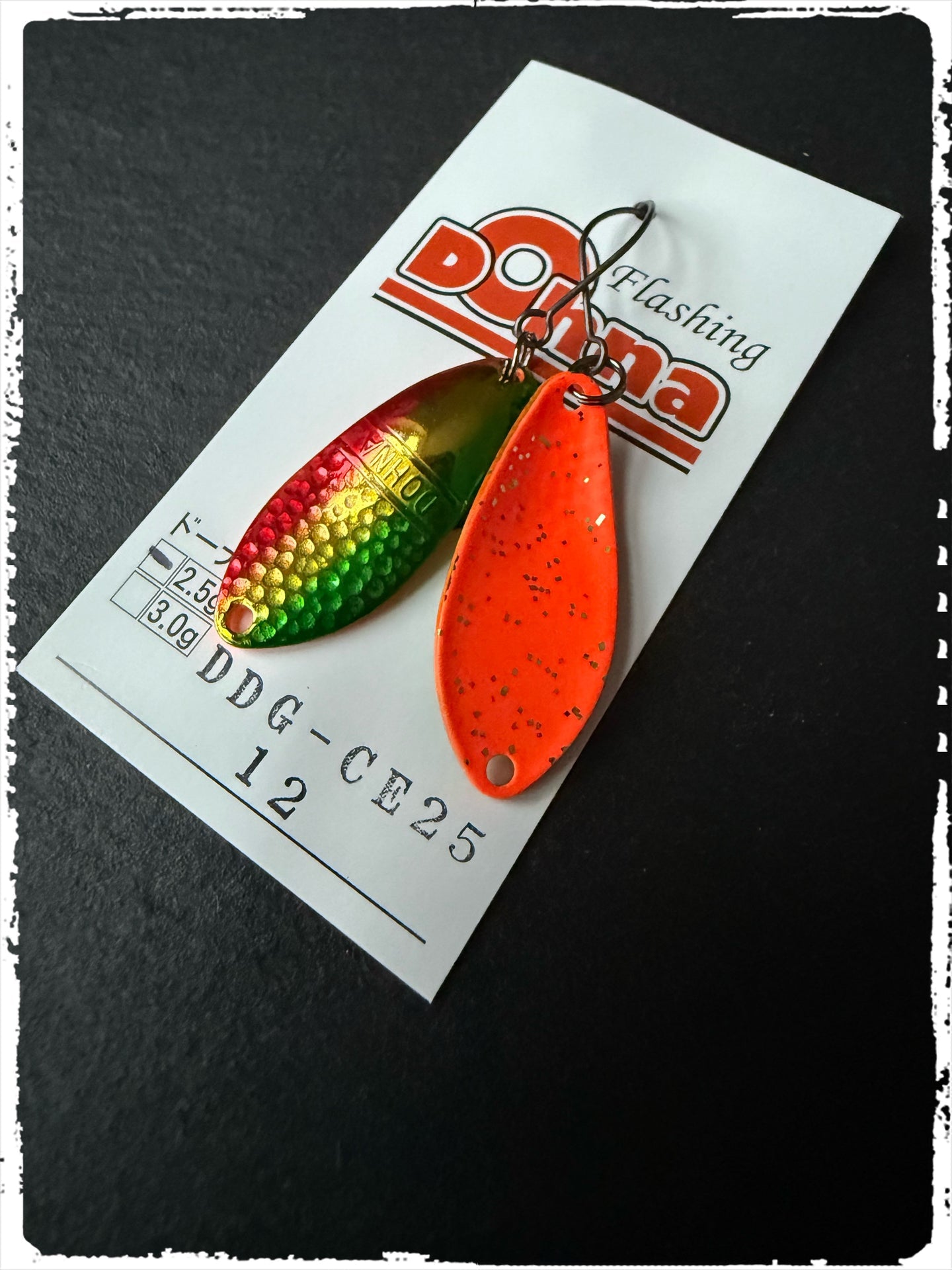 Angler´z System Antem Dohna DDG-CE25 #12 Löffel, glänzendes Angelköder, detaillierte Oberfläche, für Süßwasserfischen