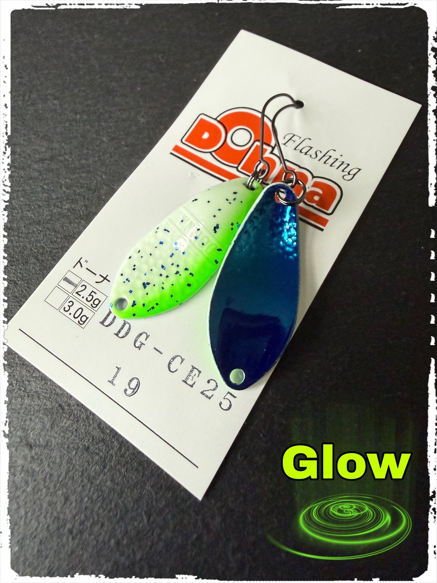 Angler´z System Antem Dohna Spoon DDG-CE25 #19, glänzender Angelblei mit silberner Oberfläche, detailreiche Abbildung