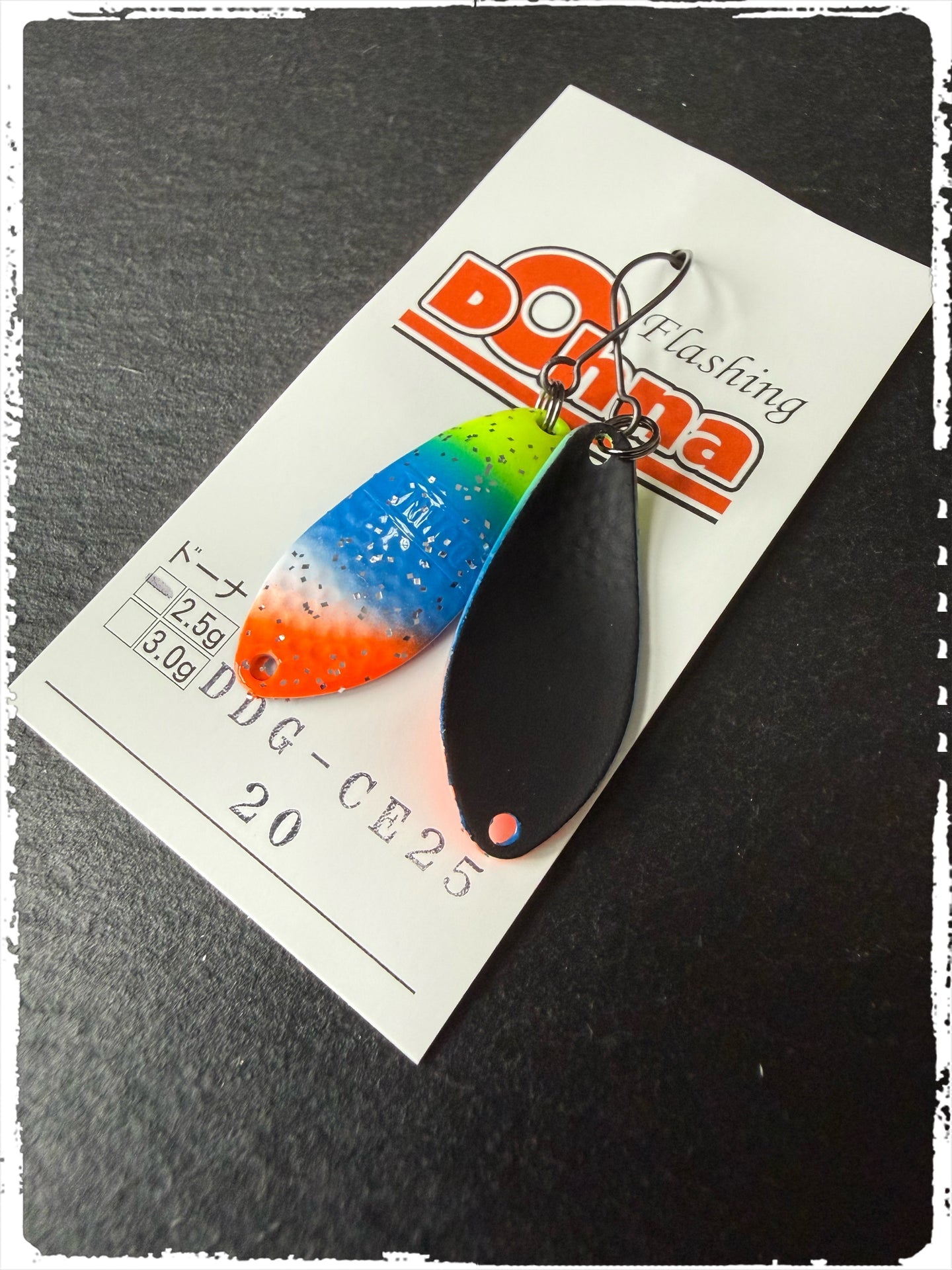 Angler´z System Antem Dohna Spoon DDG-CE25 in silber, detailreiches Bild des Angelköders für Angler.