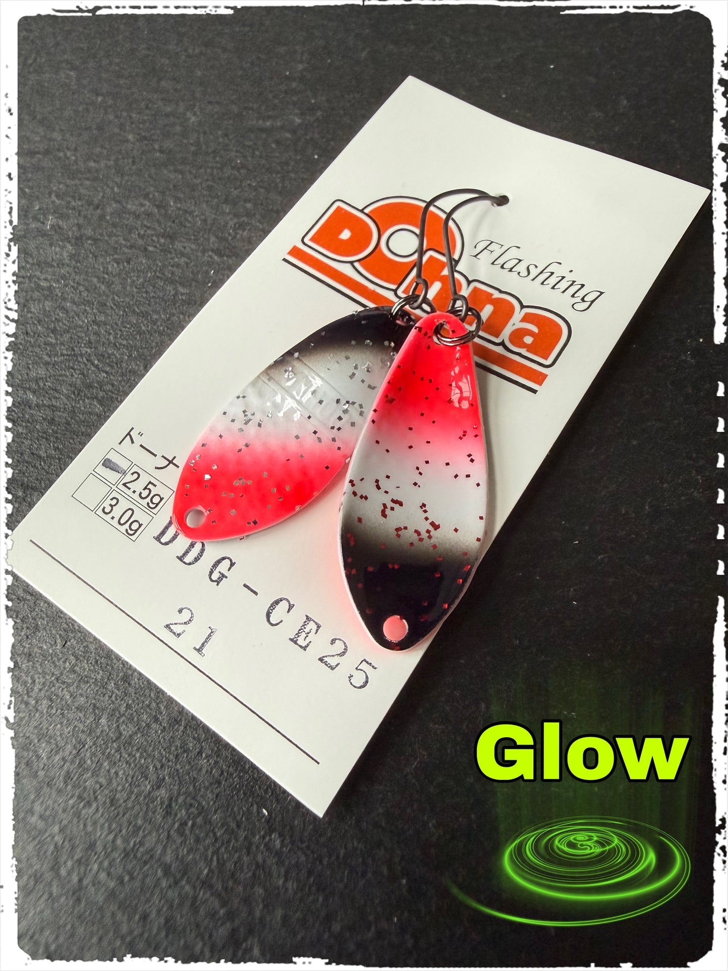 Angler´z System Antem Dohna Spoon DDG-CE25 #21, silberner Angel-Löffel mit glänzendem Finish, detailreiche Ansicht