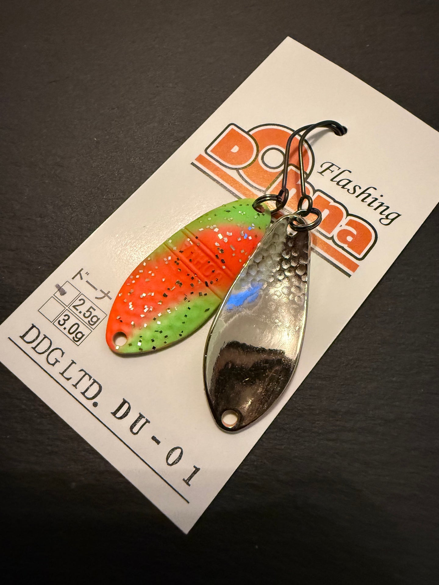 Runde Angler´z System Antem Dohna Angelblei, Spoon-Form, silbern, mit Haken, für Fischerei.