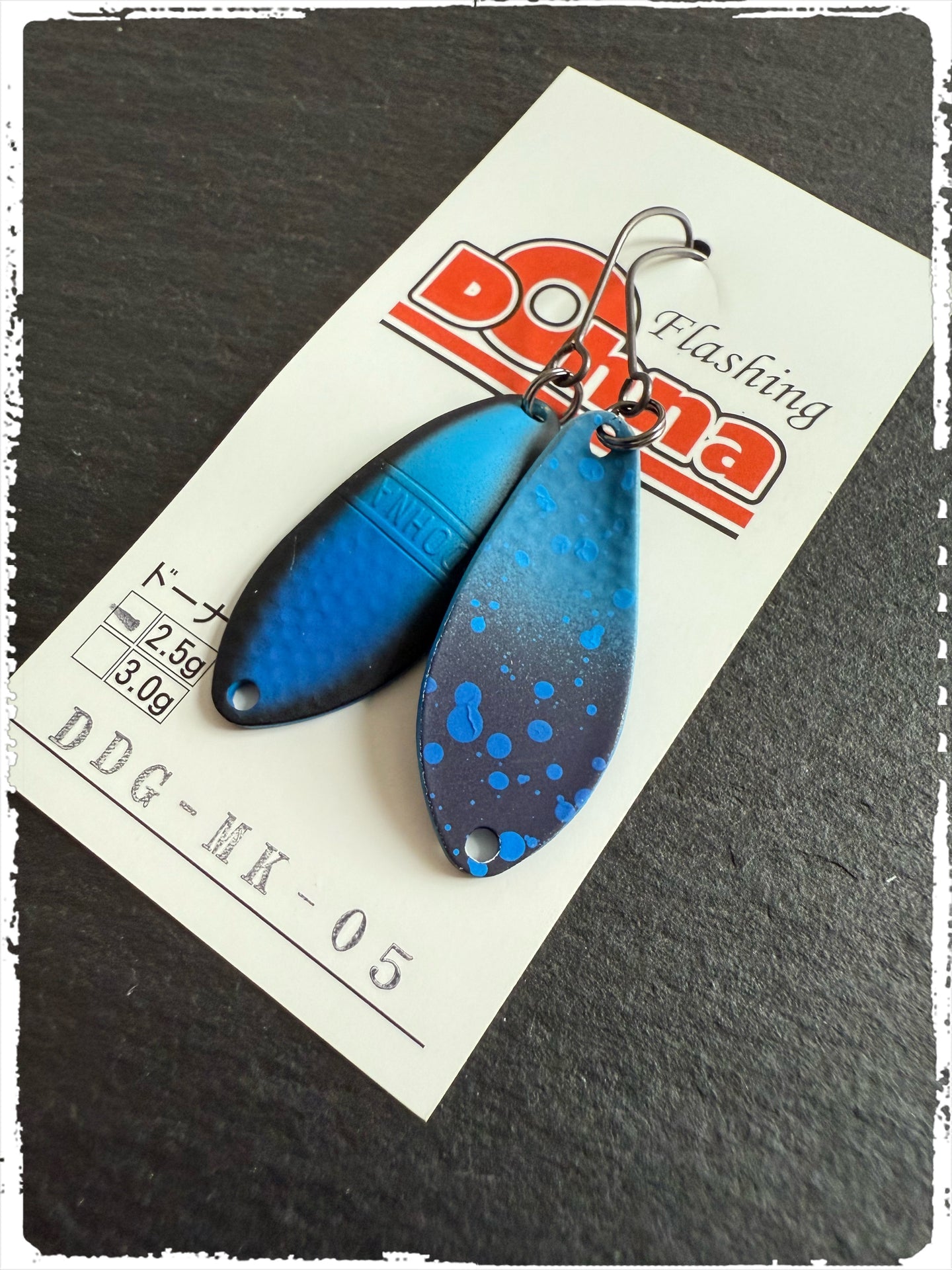 Spinnfeder Angler´z System Antem Dohna DDG-MK05, silberner Angel-Köder aus Metall, ideal für das Angeln