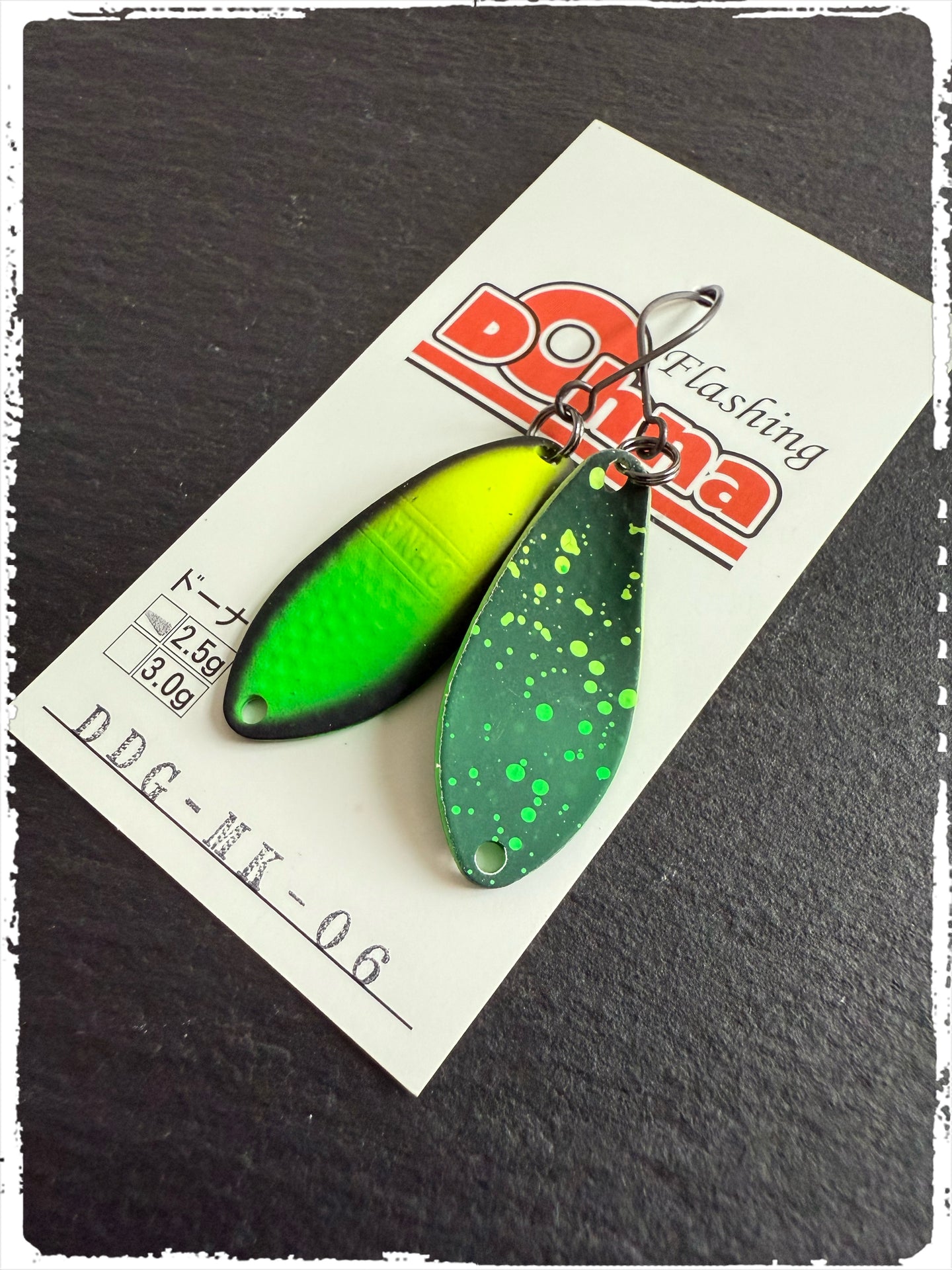 Angler´z System Antem Dohna DDG-MK06 Angelköder, silberner Löffel für Angelfischerei, Nahaufnahme des Köders