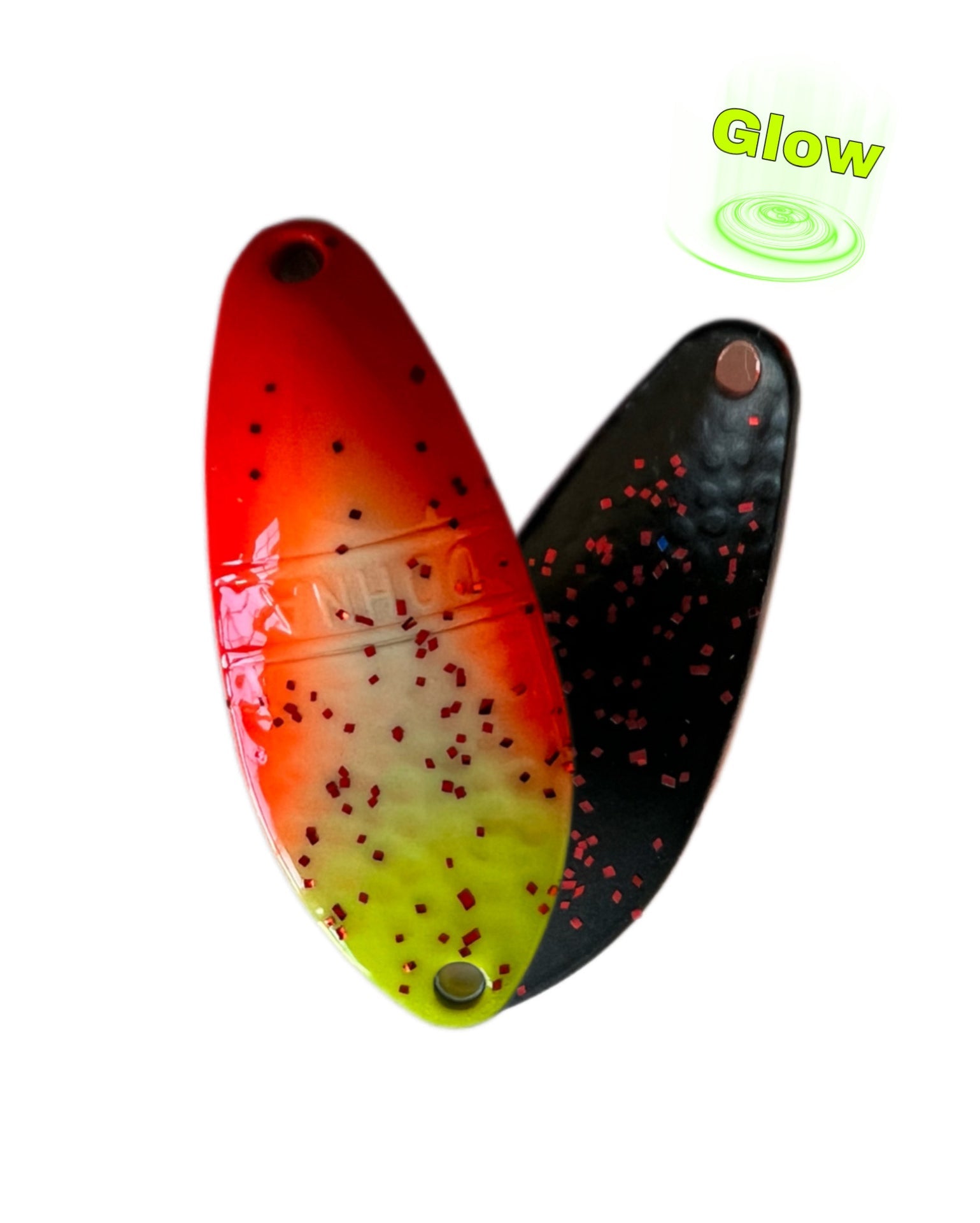 Angler'z System Antem Dohna DDG 2023-08 spoon in silver with a sleek design and reflective surface for fishing.