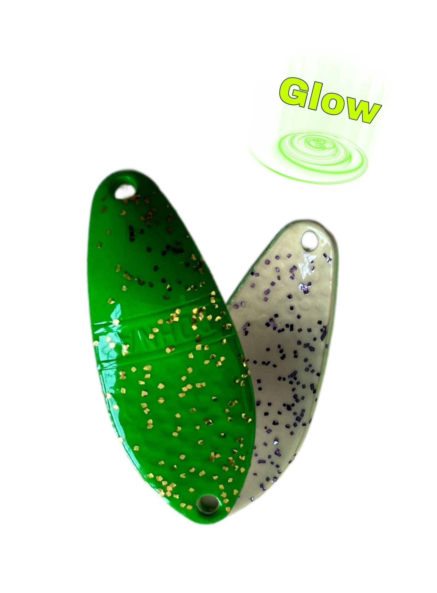 Angler'z System Antem Dohna DDG 2023-14 spoon with reflective finish and curved design for enhanced fishing performance.