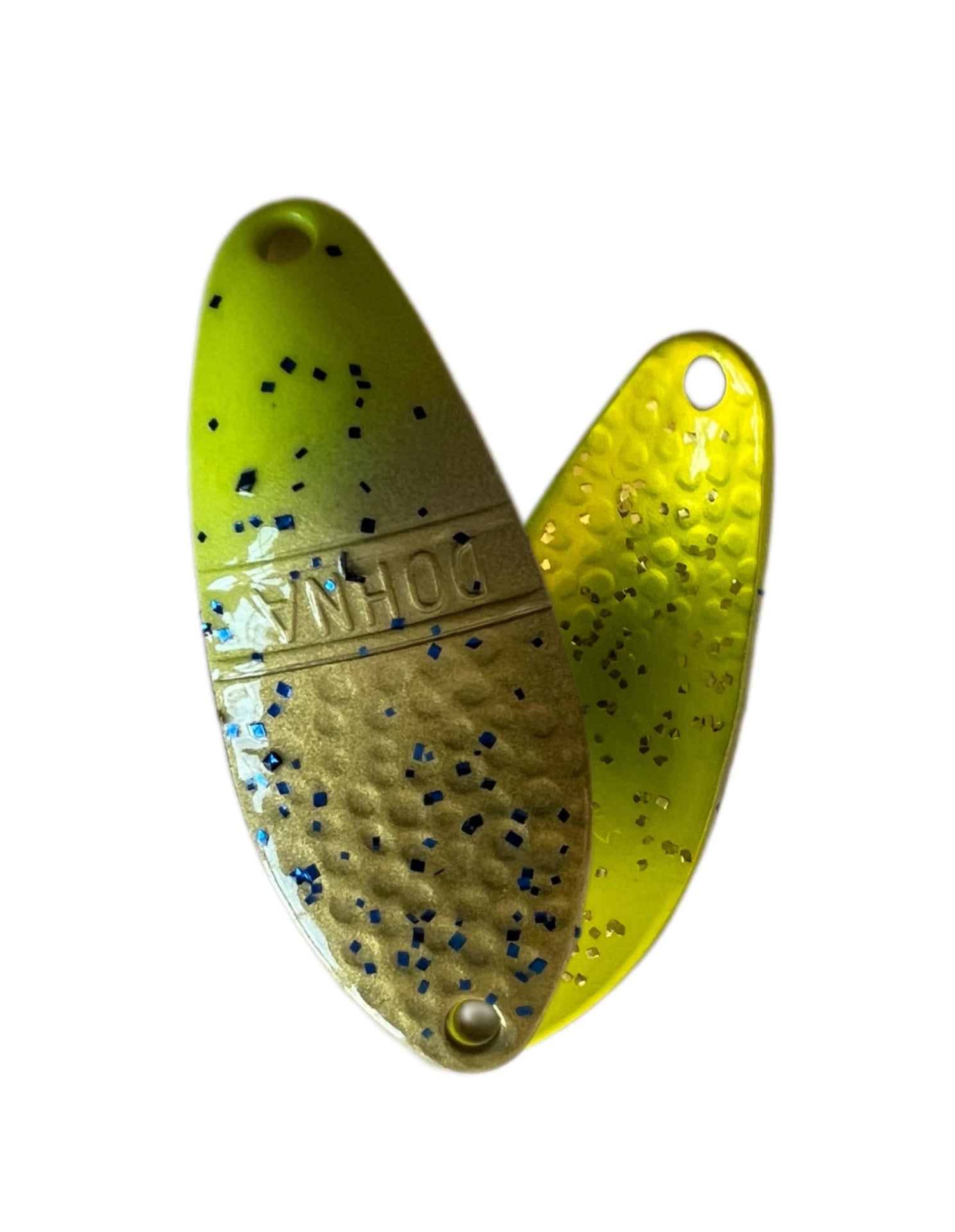 Silberner Angler´z System Antem Dohna Spoon Angelköder für Forellen, mit glänzender Oberfläche und geschwungener Form.