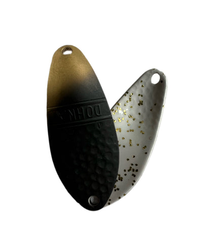 Silberner Angelblei Spoon von Angler´z System Antem Dohna DDG 2022-01, glänzend und leicht im Wasser schwebend