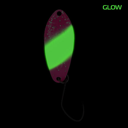 Angler´z System Antem Dohna EM10 Glow Angelhaken Spoon, 25g, mit leuchtendem Design, zum Angeln