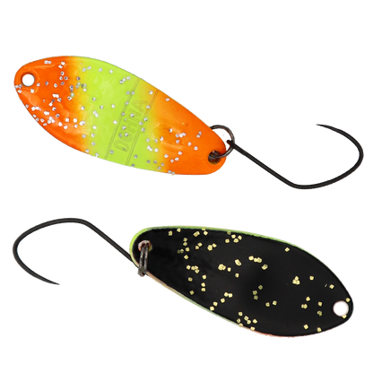 Angler'z System Antem Dohna EM20 spoon in vibrant colors, showcasing 25g design for effective fishing.