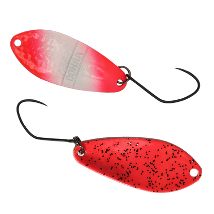 Hell leuchtende Spoon Angelz System Antem Dohna EM27, 25g, für Angeln im Wasser, zeigt das glänzende Design und die Form der Angelkugel