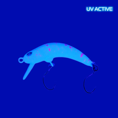 Fangenswert FAGO 40S EA03 UV Aktiv Wobbler Forellenköder