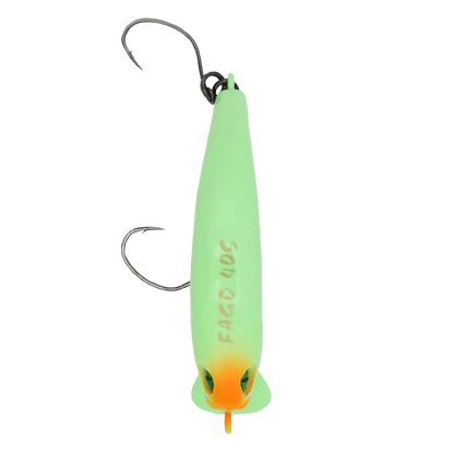 Fangenswert FAGO 40S EA04 UV-Aktiv Wobbler für Forellen mit leuchtender Oberfläche, ideal für Angeln auf Forellen