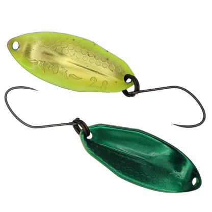 GOD HANDS Spoon GAiA Biased FA06, silberne Löffel mit ergonomischem Griff, für präzises Schneiden und Modellieren von Modellbausubstanzen