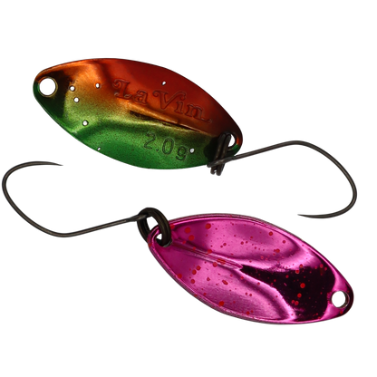 Großer Löffel God Hands Spoon Gigas La Vin FA08 aus Edelstahl, zeigt den langen, eleganten Löffel in Nahaufnahme.