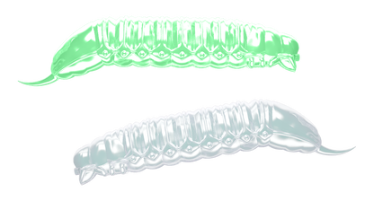 Libra Lures Goliath Forellen-Gummiköder mit UV-Glow und Aroma, auftreibend für erfolgreiche Angeltage