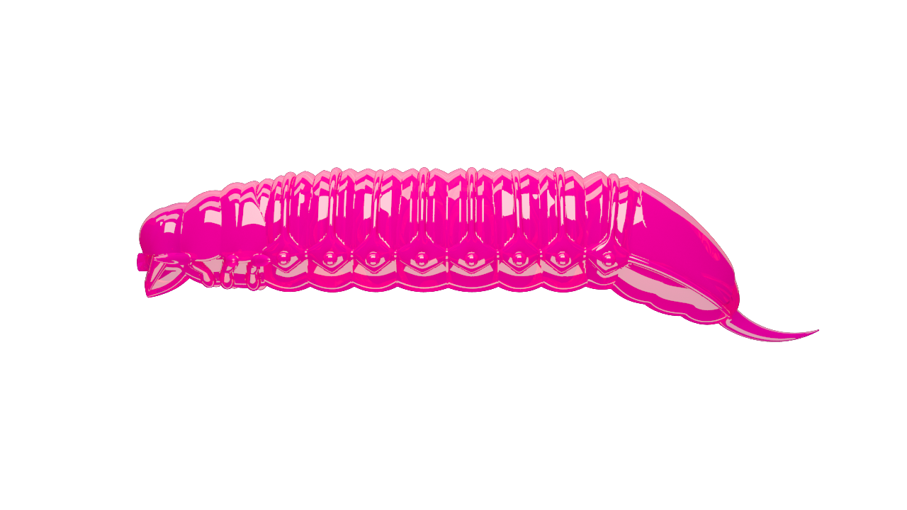 Libra Lures Goliath Forellen Gummiköder in Pink mit aromatischem, auftreibendem Design für erfolgreiches Angeln