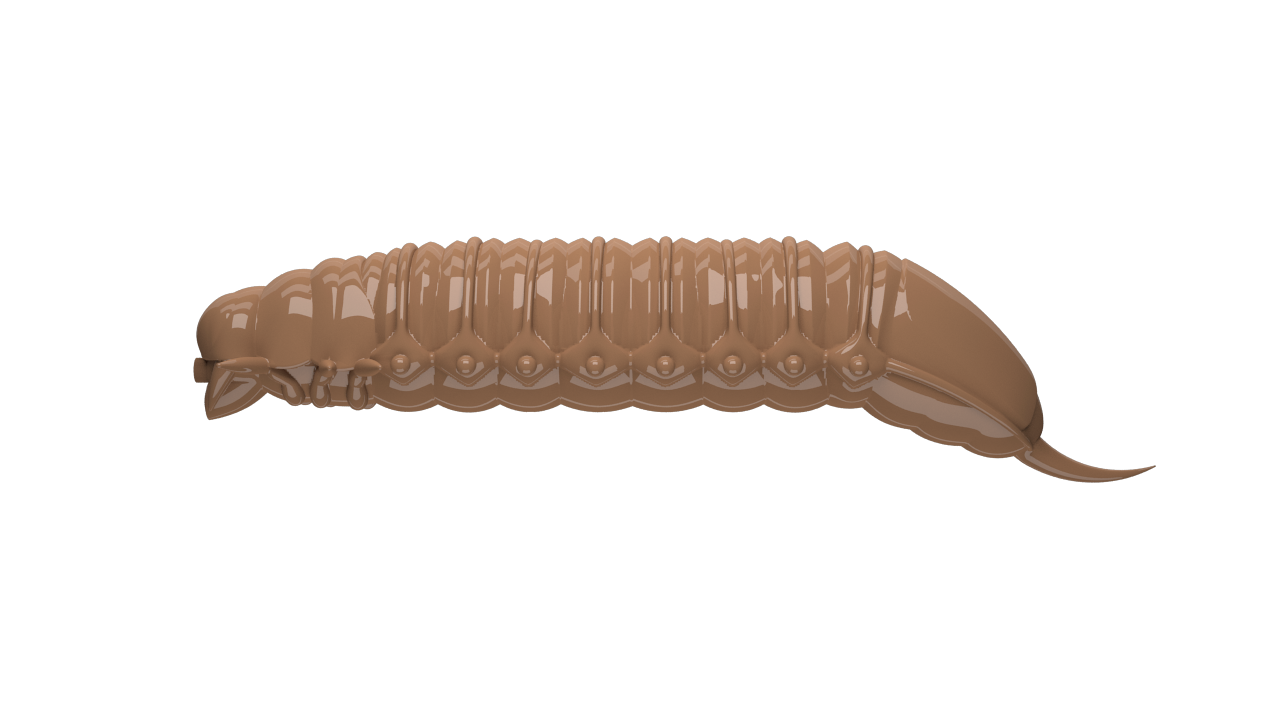 Libra Lures Goliath Forellen Gummiköder mit Aroma, auftreibend, pinkfarben, detailreiche Oberfläche, ideal zum Angeln auf Forellen