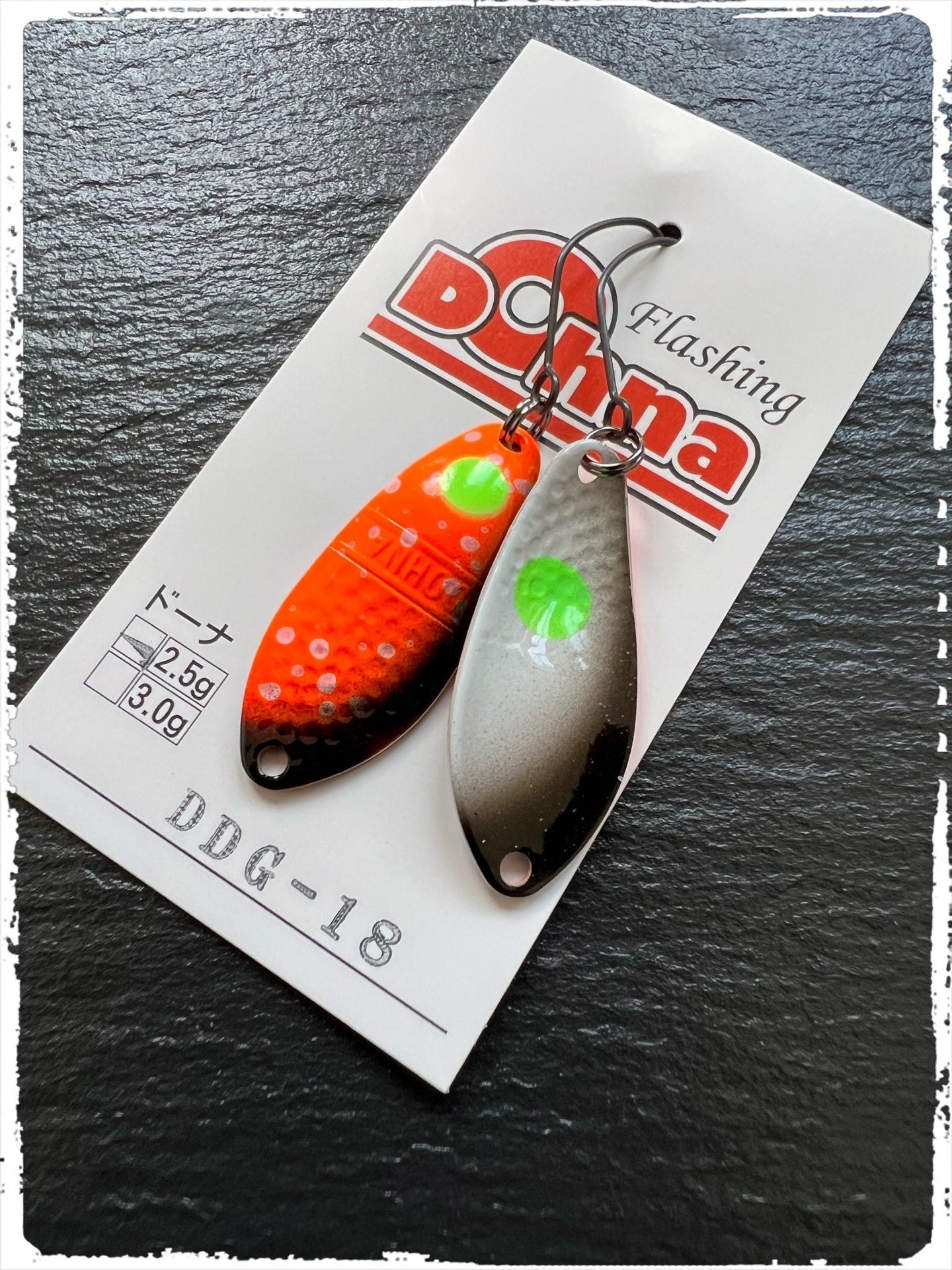 Angler´z System Antem Dohna DDG 2022-18 Angelblei, silberfarbener Spoon für Fischfang, detailreiche Darstellung