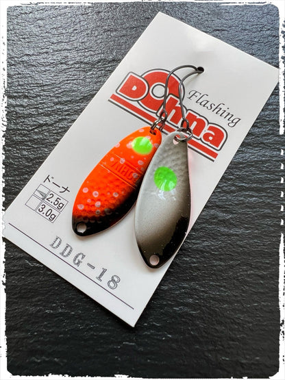 Angler´z System Antem Dohna DDG 2022-18 Angelblei, silberfarbener Spoon für Fischfang, detailreiche Darstellung