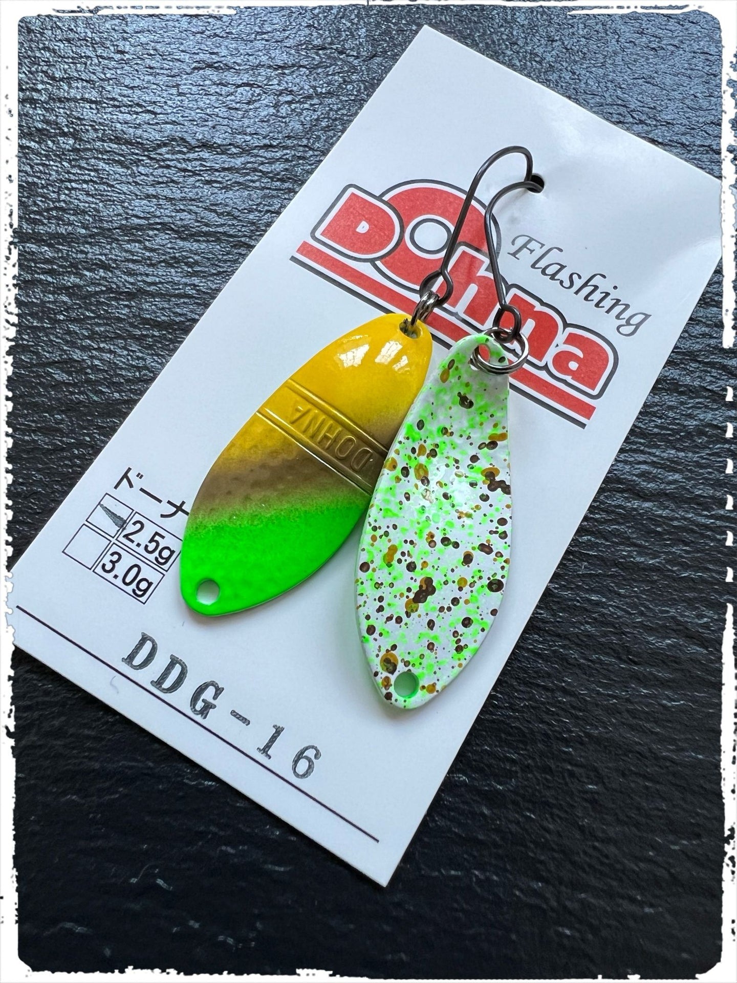 Silberner Angelköder Spoon von Angler´z System Antem Dohna DDG 2022-16 auf Foto, detailreiche Ansicht des Löffels.