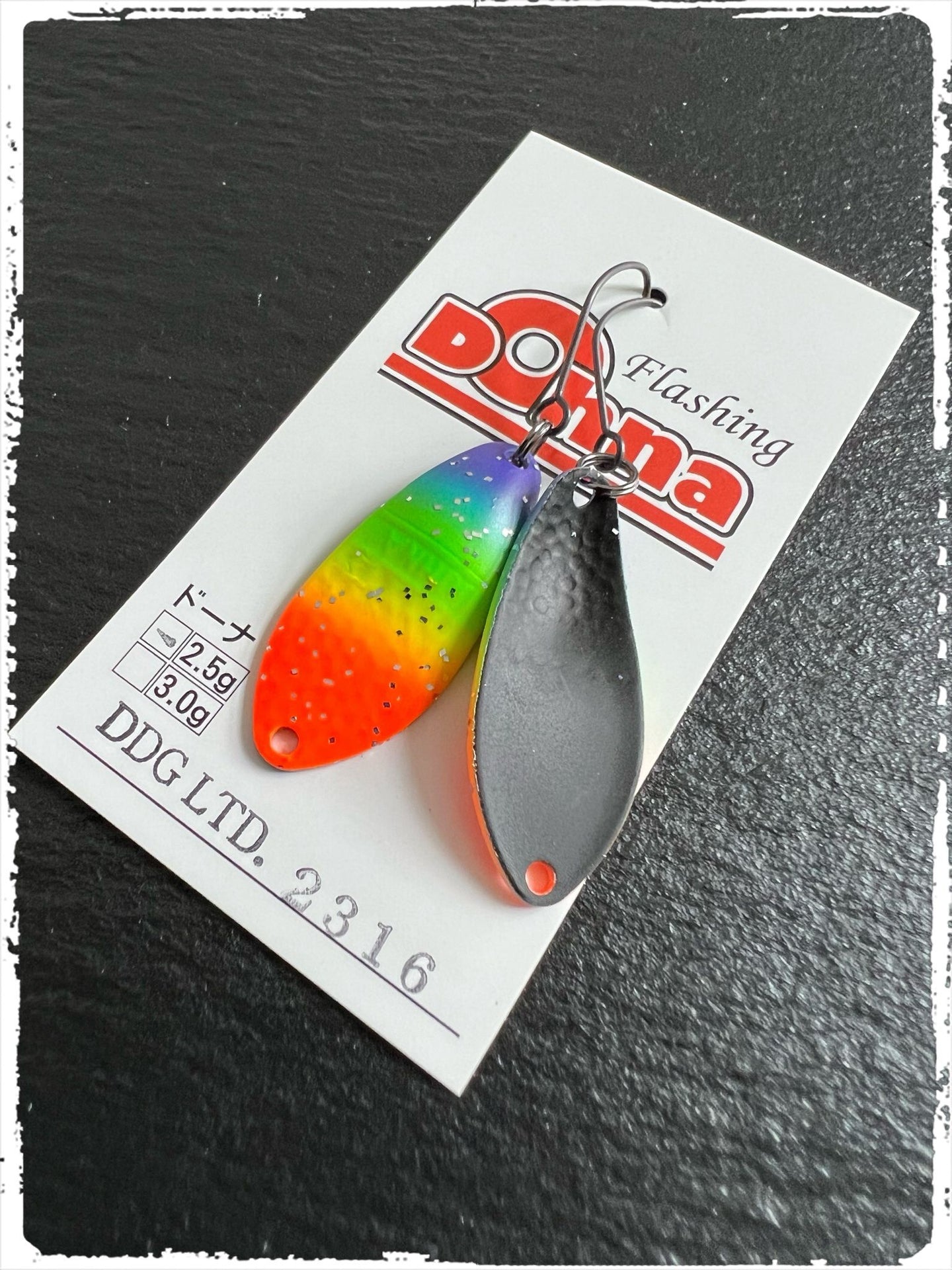 Silberne Angelköder Spoon von Angler´z System Antem Dohna DDG 2023-16, zum Angeln auf Raubfische, detailreiche Ansicht
