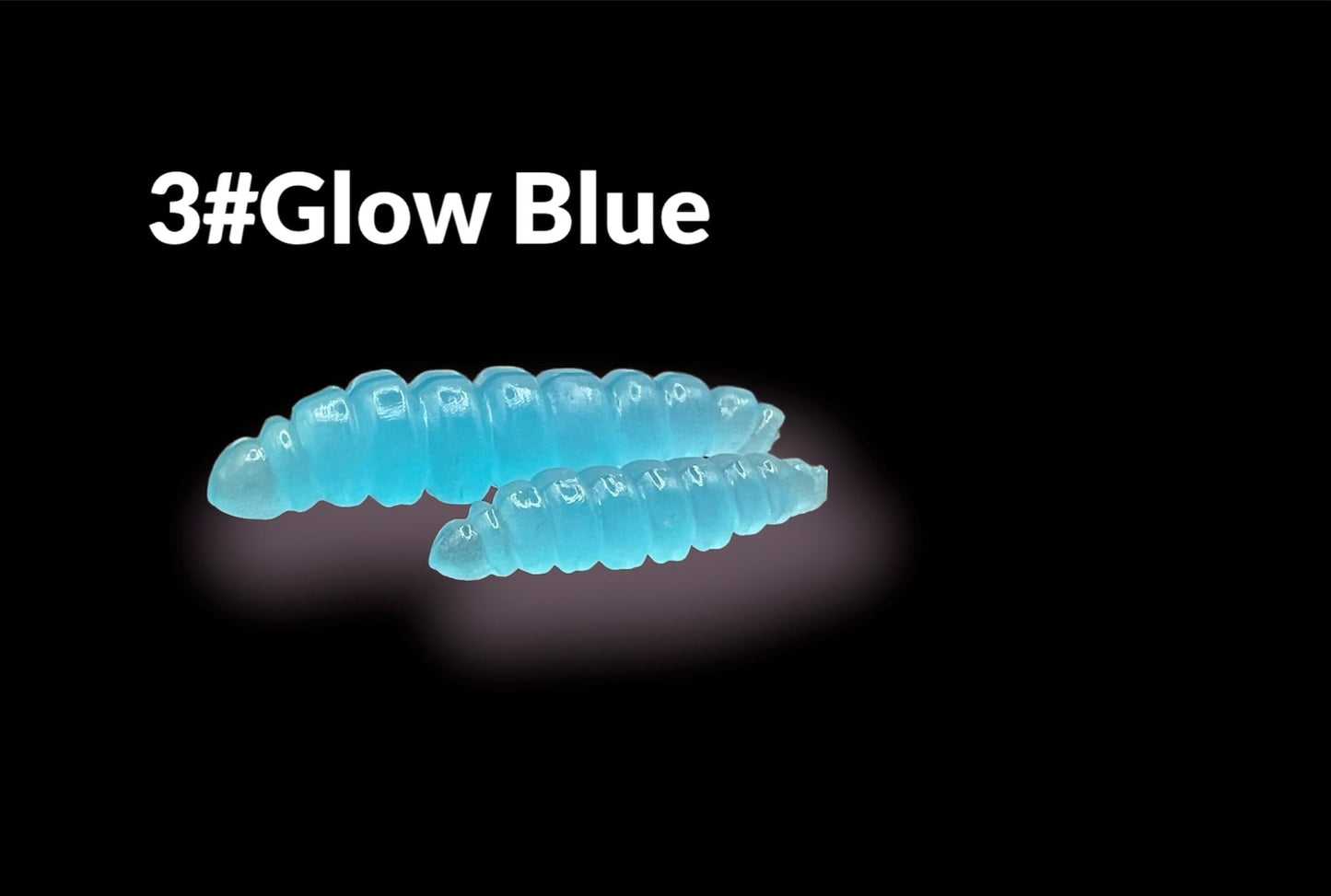 SE-BAITS MG MAGGY GLOW Gummiköder in vibrant colors, showcasing its realistic design and texture for fishing.