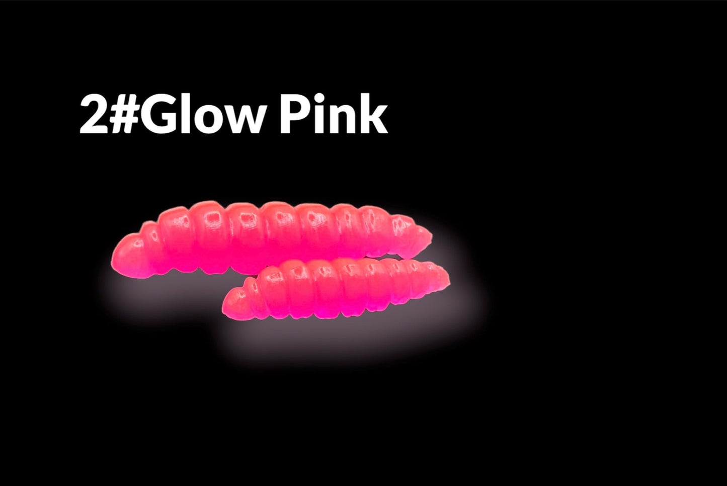 SE-BAITS MG MAGGY GLOW gummiköder in vibrant colors, showcasing its realistic design for effective fishing.