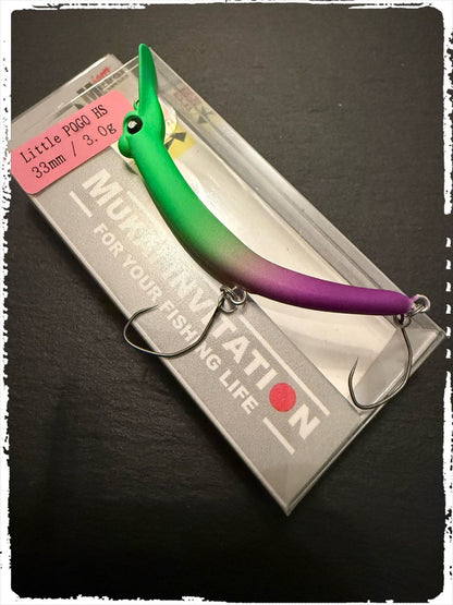 Mukai Backstroke 55 S wobbler in vibrant colors, showcasing realistic design for effective fishing.