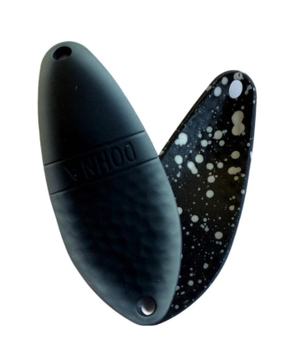 Spinnfischangler Angel´z System Antem Dohna DDG-MK10 mit silbernem Spoon, detailreiche Oberfläche, Angelzubehör für Fischerei