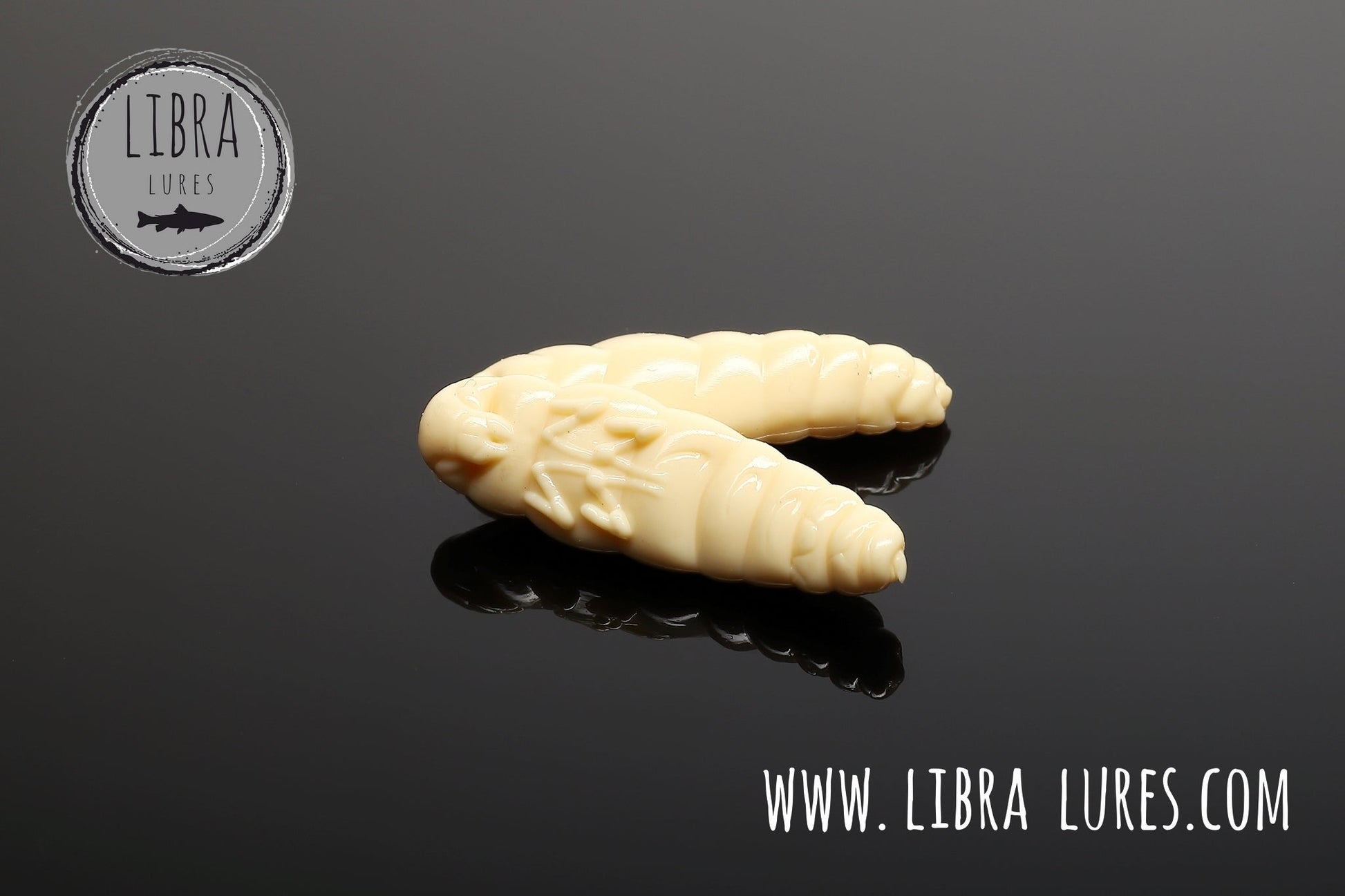 Libra Lures Largo Forellen-Gummiköder, auftreibend mit Aroma, gelber Käse-Design, flexible Gummiköder für Forellenangeln