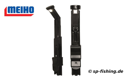 Meiho BM Light YF-9100 Angelzubehör-Tacklebox mit Köderhalter, praktische Aufbewahrungsbox für Anglerzubehör