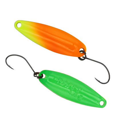 Fangenswert RAFFT spoon in EA02 color, featuring a sleek design suitable for fishing enthusiasts.