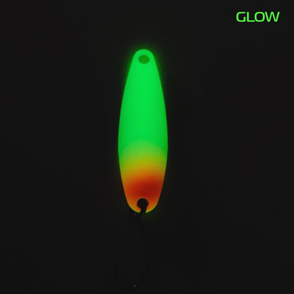 Fangenswert RAFFT EA04 glow spoon in vibrant colors with a sleek design, showcasing its unique shape and reflective surface.