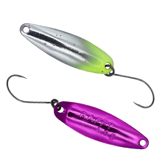 Fangenswert RAFFT Löffel, 4,6 g, Edelstahl, handgefertigt, mit ergonomischem Griff, ideal zum Raffen und Mischen in der Küche