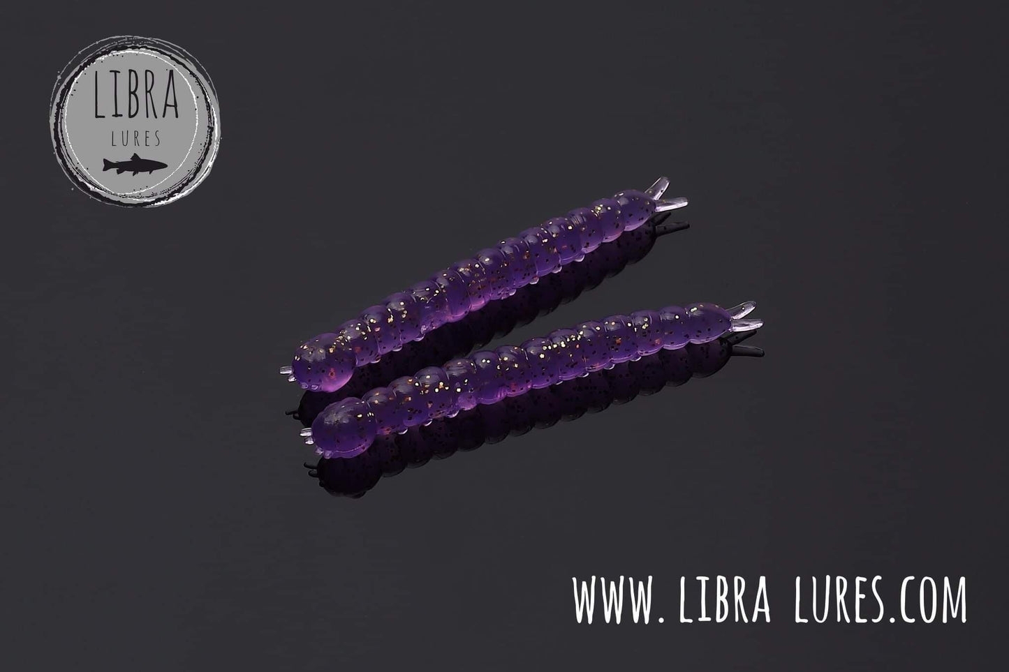 LIBRA LURES Slight Worm Gummiköder in verschiedenen Farben, leicht auftriebsfähig mit Aroma für Forellenangeln.