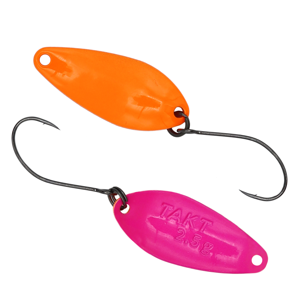 Fangenswert TAKT 2,5 g Löffel für Angelköder, hochwertiges Angelzubehör, detailreiche Nahaufnahme des Spoon-Designs