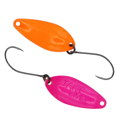 Fangenswert TAKT 2,5 g Löffel für Angelköder, hochwertiges Angelzubehör, detailreiche Nahaufnahme des Spoon-Designs