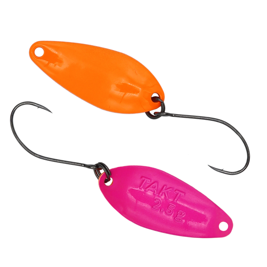 Fangenswert TAKT 2,5 g Löffel für Angelköder, hochwertiges Angelzubehör, detailreiche Nahaufnahme des Spoon-Designs