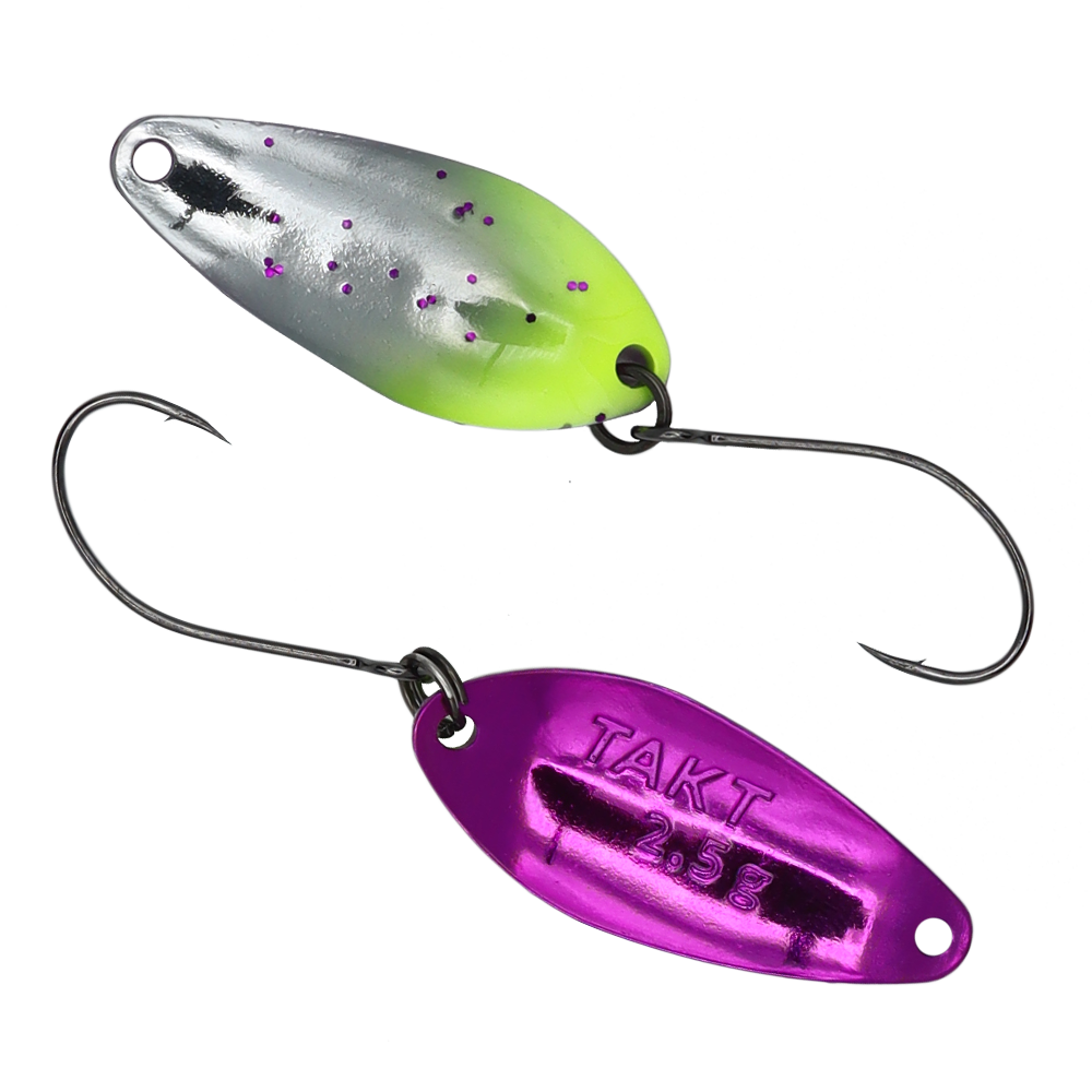 Fangenswert TAKT 2,5 g Spoon Löffel mit stabilem Griff und Edelstahl-Oberfläche, ideal für präzises Fangen und Handhabung